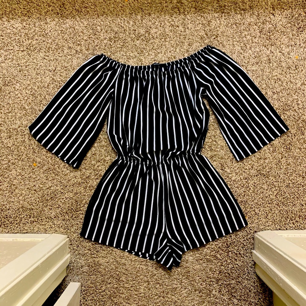 Black & White Jumpsuit
